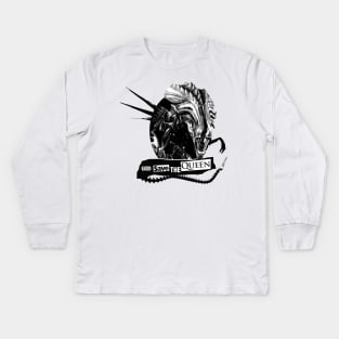 God Save The Queen: Alien Kids Long Sleeve T-Shirt